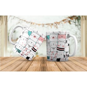 Taza Sublimada Modelo - Dogs and Cats Taza Sublimada Modelo - Dogs and Cats