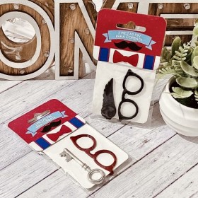 Set de 2 Pines Para Corbata - Estilo: Día del Padre