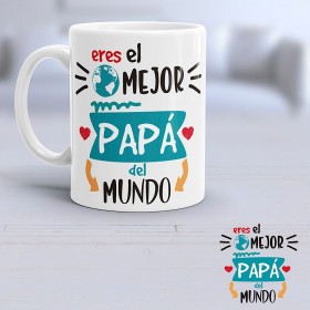Taza Sublimada - Estilo: El Mejor Padre