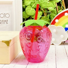 Vaso de Plástico - Estilo: Fresa