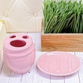 Set de Baño de 2 Piezas - Estilo: Toilet Set de Baño de 2 Piezas - Estilo: Toilet