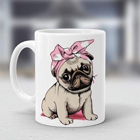 Taza Sublimada - Estilo: Pug Paliacate Taza Sublimada - Estilo: Pug Paliacate