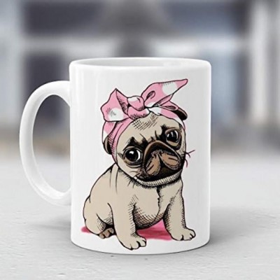 Taza Sublimada - Estilo: Pug Paliacate