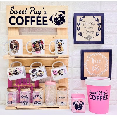 Estación de Café - Estilo: Sweet Pug