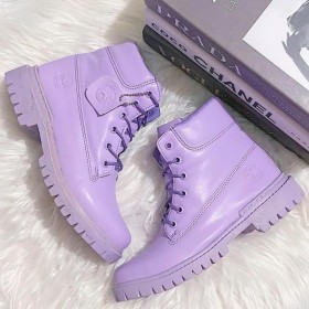 Bota Nacional Morada Vinipiel Bota Nacional - Estilo: Timberland