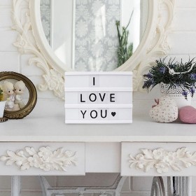 Mini Caja De Luz Decorativa Cinema Box Led Foto de Mini Caja De Luz Decorativa