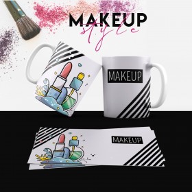 Taza Sublimada - Estilo: Make Up Style Foto de Taza Sublimada - Estilo: My Make Up