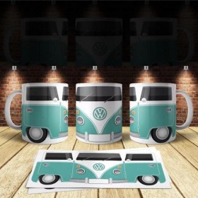 Taza Sublimada - Estilo: Combi Taza Sublimada - Estilo: Combi