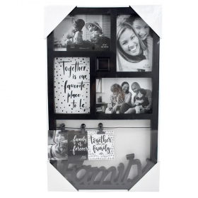 Portarretratos Negro Portarretratos Negro