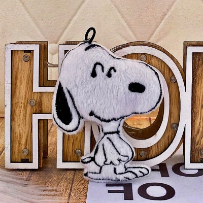 Llavero De Peluche Nacional - Estilo: Snoopy