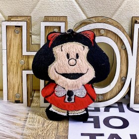 Llavero De Peluche Nacional - Estilo: Mafalda Llavero De Peluche Nacional - Estilo: Mafalda