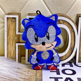 Llavero De Peluche Nacional - Estilo: Sonic Foto de Llavero De Peluche Nacional - Estilo: Sonic