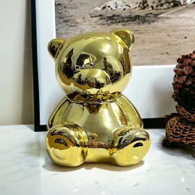 Alcancía De Vidrio - Estilo: Osito Alcancía De Vidrio - Estilo: Osito