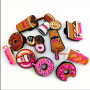 Set de 10 Figuras Decorativas Para Crocs - Estilo: Donuts