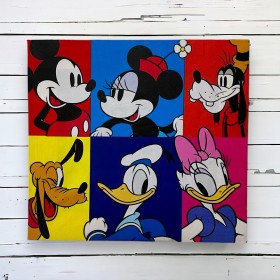 Cuadro Artesanal Decorativo - Estilo: Mouse Family Foto de Cuadro Artesanal Decorativo - Estilo: Mouse Family