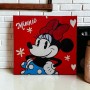 Cuadro Artesanal Decorativo - Estilo: Minnie y Mickey Mouse