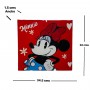 Cuadro Artesanal Decorativo - Estilo: Minnie y Mickey Mouse