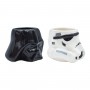 Juego de 2 Mini Tazas para Café - Estilo: Star Wars