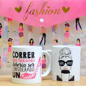 Taza Sublimada - Estilo: Girl Boss