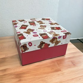 Foto de Caja de Regalo de Cartón - Estilo: San Valentín