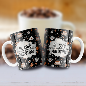 Taza Sublimada - Estilo: Frases Cafecito Foto de Taza Sublimada - Estilo: Frases Cafecito