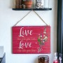 Placa Decorativa - Estilo: Coffee Live Love