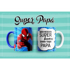 Taza Sublimada - Estilo: Súper Papá Foto de Taza Sublimada - Estilo: Súper Papá