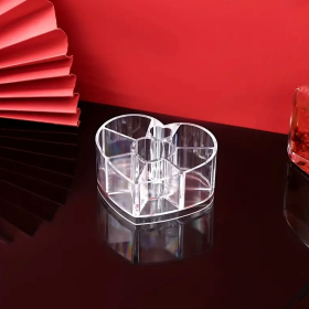 Organizador De Acrílico - Estilo: Corazón Foto de Organizador De Acrílico - Estilo: Corazón