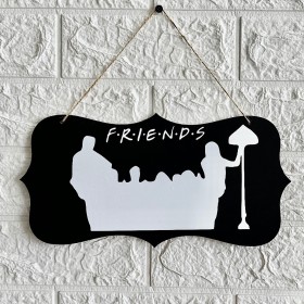 Pizarrón Decorado con Vinil - Estilo: Friends TV Pizarrón Decorado con Vinil - Estilo: Friends TV