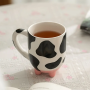 Taza 3d Cerámica 500ml - Estilo: Vaca