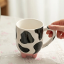 Taza 3d Cerámica 500ml - Estilo: Vaca