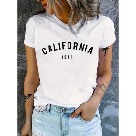 Playera Importada - Estilo: California 1991 Foto de Playera Importada - Estilo: California 1991