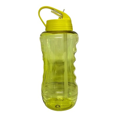 Botella Económica De Plástico 750 ml Color Amarillo