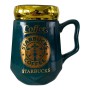 Taza con Tapa 420ml - Estilo: Starbucks
