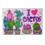 Mantel Lenticular - Estilo: Cactus