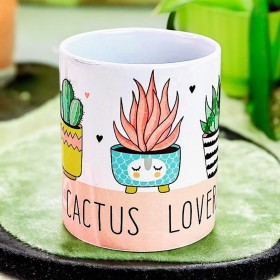 Foto de Taza Sublimada - Estilo: Cactus Lover