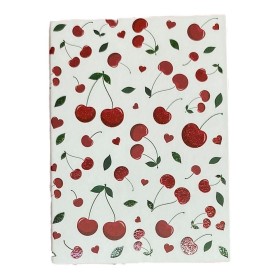 Libreta A Rayas 60 Hojas - Estilo: Cerezas Foto de Libreta A Rayas 60 Hojas - Estilo: Cerezas