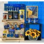 Foto de Estación de Café - Estilo: Van Gogh Art con Mueble de Madera Incluido | ¡Envío Gratis!