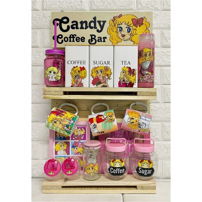 Estación de Café Rústica “Candy Candy” con Mueble de Madera Incluido | ¡Envío Gratis!
