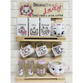 Estación de Café - Estilo: Marie Aristogatos con Mueble de Madera Incluido | ¡Envío Gratis! Foto de Estación de Café - Estilo: Marie Aristogatos con Mueble de Madera Incluido | ¡Envío Gratis!