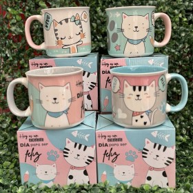 Foto de Set de 4 Tazas de Porcelana - Estilo: Maki