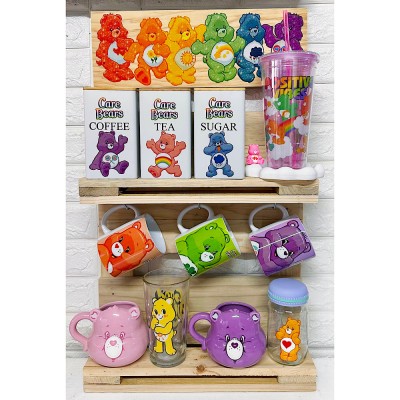 Estación de Café - Estilo: Ositos Cariñositos Care Bears con Mueble de Madera Incluido | ¡Envío Gratis!| Susana Rangel