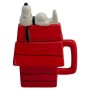 Taza 3d Cerámica 591ml - Estilo: Snoopy Casa