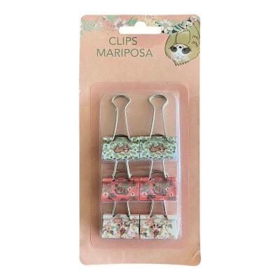 Sets de Clips Mariposa - Estilo Perezoso