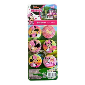 Foto de Set de Seis Botones - Estilo: Minnie Mouse