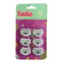 Set de 6 Gomas - Estilo: Koala