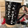Taza 3d Cerámica 500 ml - Estilo: Books & Coffee