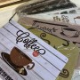Paquete 8 Placas Decorativas Coffee