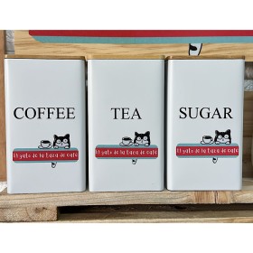 Set de 3 Latas Metálicas Personalizadas