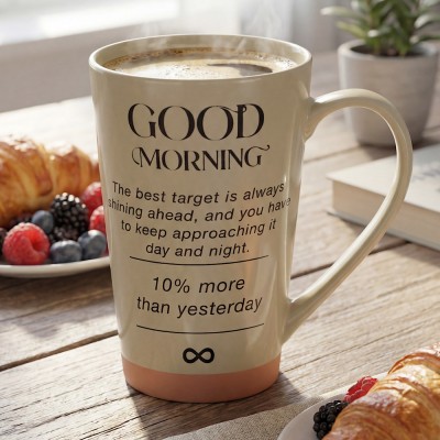 Taza 3d Cerámica 500 ml - Estilo: Good Morning